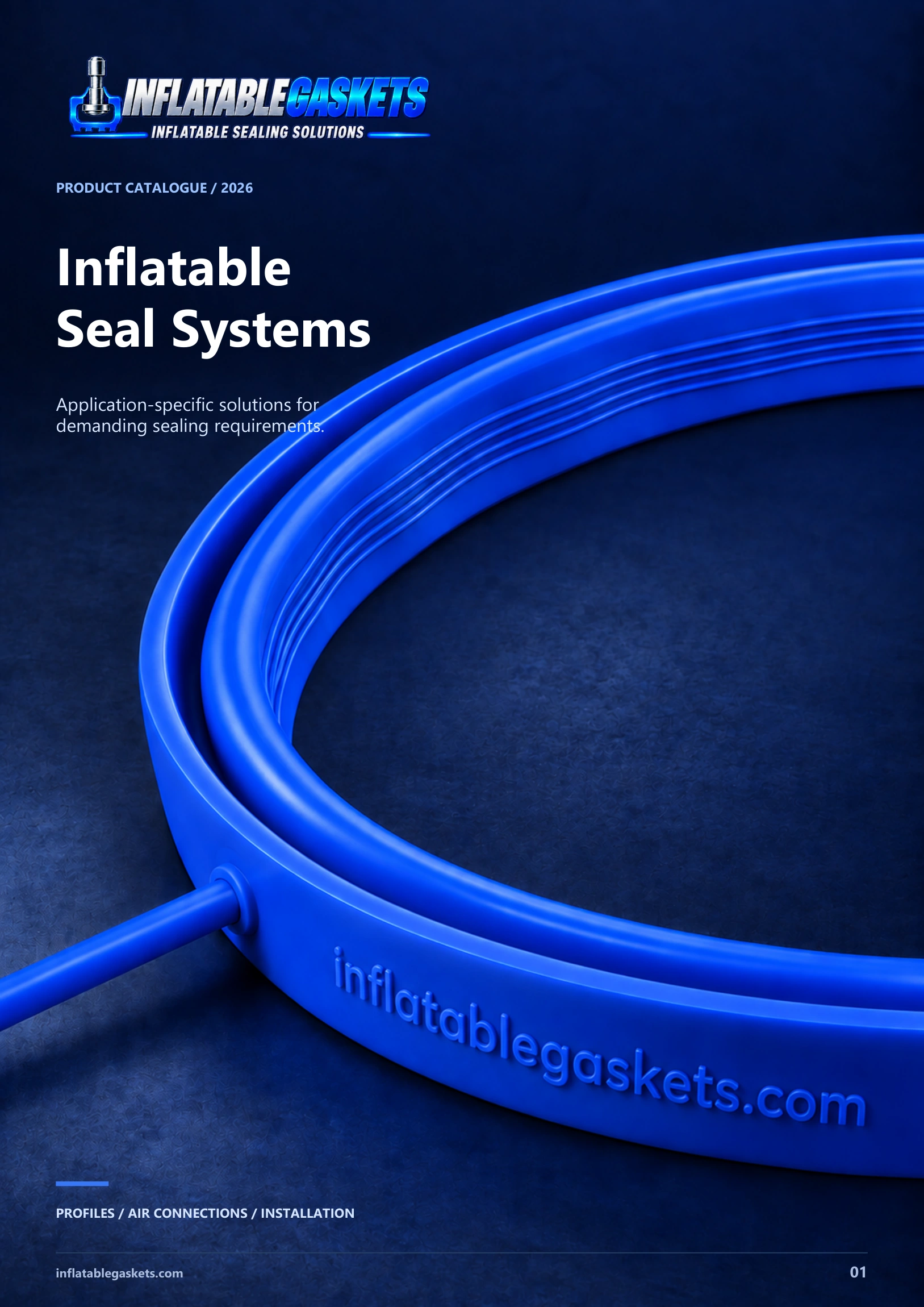 Inflatable Gaskets 2026 product catalogue cover